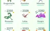 Conta Pokémon Go com todos lendários até hoje