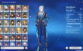 Conta AR 60 | 23 Personagens 5★