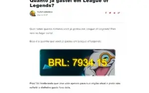 Conta Lvl 858 De 2014, 618 Skins (Miticas E Legado)