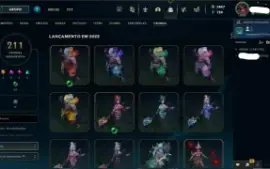 Conta Lvl 858 De 2014, 618 Skins (Miticas E Legado)
