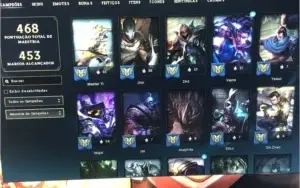 Vendo conta de LOL( League of Legends)