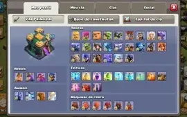 CONTA CV14 PRATICAMENTE FULL CLASH OF CLANS