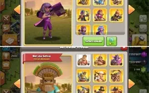 CONTA CV14 PRATICAMENTE FULL CLASH OF CLANS