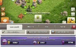 CONTA CV14 PRATICAMENTE FULL CLASH OF CLANS