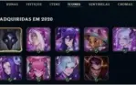Conta Nível 30, Unranked, 22 Champs e 30K de EA