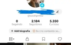 Conta tiktok shop com  +2k de seguidores
