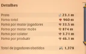 Conta Albion + 150M de Prata em itens