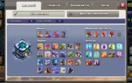 Conta Clash of Clans - CV 13