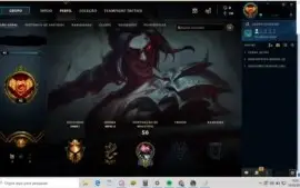 Conta Ouro 1 + skin Oriana Vitoriosa,Temmo Esqueadão Omega
