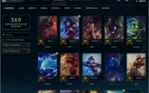 CONTA LOL OURO IV / 183 SKINS A MAIORIA LEGADO E ÉPICA