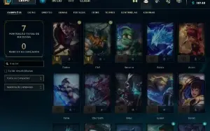 Conta Platina 4 | 78% Win - Lol (League Of Legends) Elomoon
