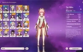Yae Miko + Prova de Kagura, Jean + Aquila Favonia + Qiqi