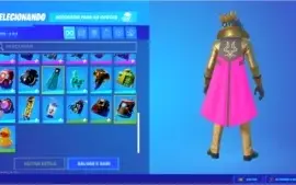 CONTA DE FORTNITE COM MUITAS SKINS E SALVE O MUNDO