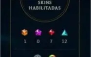 Conta LoL 149 Skins