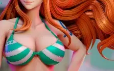One Piece - Nami 3D STL