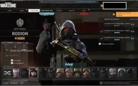 Conta Call of Duty Warzone com Roze.