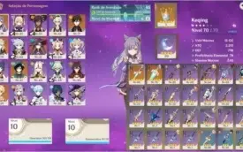 Genshin Impact AR45+ KEQING, MONA, ALBEDO, ZHONGLI, VENTI e+