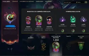 Conta de League of Legends, Unico Dono.
