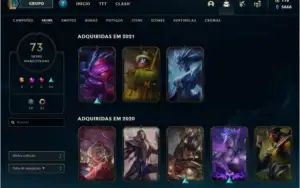 Conta League of Legends para Mono Riven