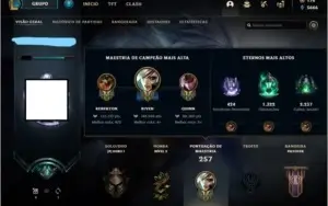 Conta League of Legends para Mono Riven