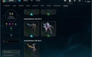Conta League of Legends para Mono Riven