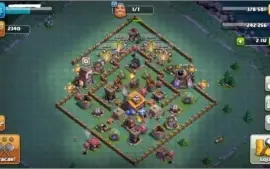 Conta clash of clans cv8 full