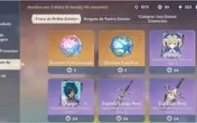 Genshin - Hu + Baculo, Xiao + Jade refino 2 + banner garanti
