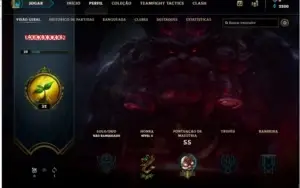 Conta LOL, lvl 32, NO RANK