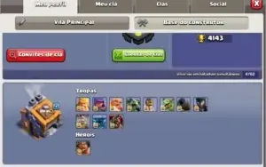 Conta CV 13 Full 100% (Construções, Muros e Heróis)