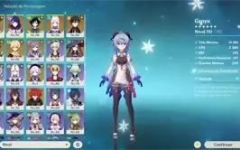 [AR57] Conta Genshin Ganyu C1+Raiden+Venti+Zhongli+Xiao etc.
