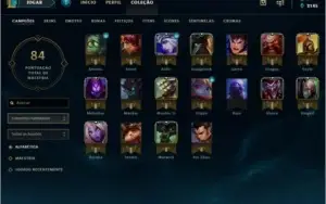 Conta League of Legends, Lvl 34 unranked, 18 campeões