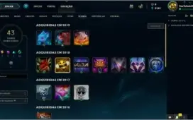 Conta League of Legends, Lvl 34 unranked, 18 campeões