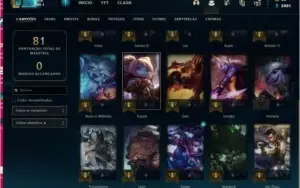 Conta League of Legends Unranked