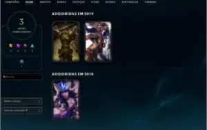 Conta League of Legends Unranked