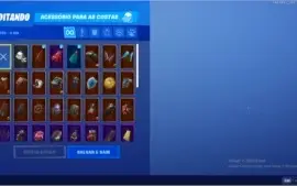 CONTA FORTNITE RARA VARIAS SKINS E DANÇAS
