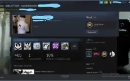 Conta Steam nivel 14 - 50 jogos