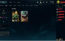 Conta league of legends com rammus rei e ufo corki