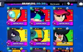 Conta Brawl Stars Rara Gemada Full Acesso
