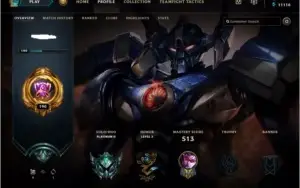 Conta Lol 376 SKINS Ultimate, Mitica e Prestigio
