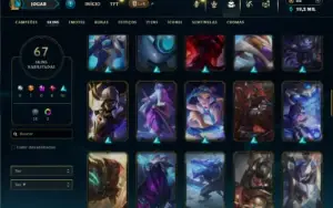 Bronze 1 com 125 Chams e 67 Skins