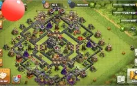 Conta Clash of Clans bem upada cv9
