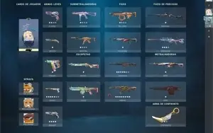 VENDO 2 CONTAS VALORANT COM VARIAS SKINS!!!
