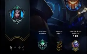 Conta LOL - Platina 2 - 40 Campeões