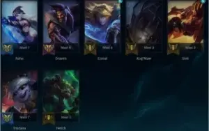 Conta LOL - Platina 2 - 40 Campeões