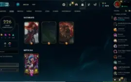 Conta lol mt skin