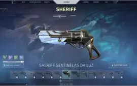 conta valorant com sheriff sentinelas + 2525 VP