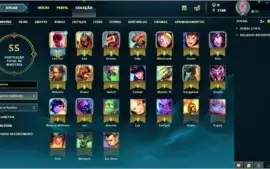 Conta LOL Ouro 2