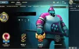 Conta LOL Ouro 2