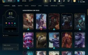 Conta Valorant Ascendente 1 - 16 Skins e Lol D4 com 83 skins