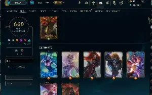 Conta lol Temporada 2020 660 skins todas a últimates